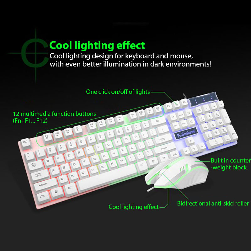 KM320 Keyboard And Mouse Set W - Gaming Keyboard Mouse Wireless ulasan dan harga