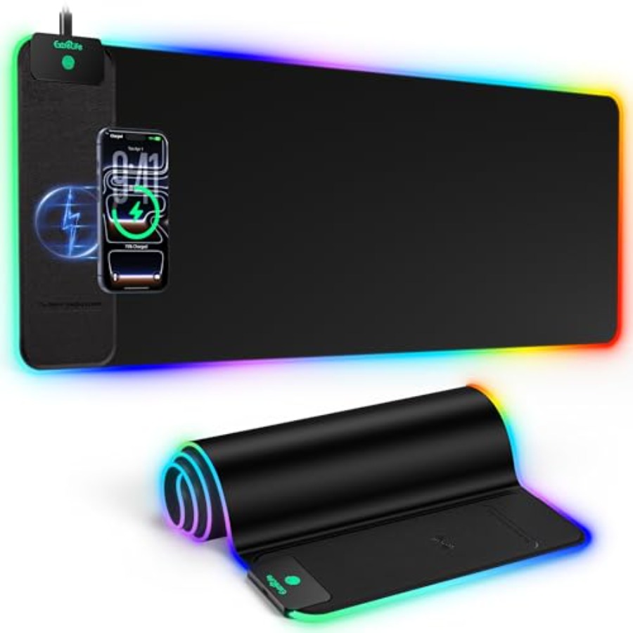 Mouse Pad with 15W Wireless Ch - Gaming Keyboard No Number Pad ulasan dan harga