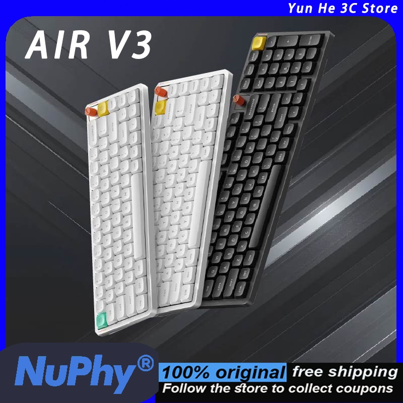 NuPhy Air V3 Low Profile Mecha - Keyboard Gaming Mac ulasan dan harga