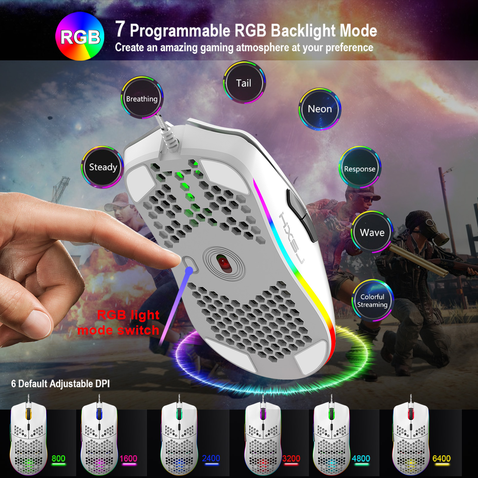 Keyboard and Mouse 68key Wired - Gaming Keyboard Mouse Set ulasan dan harga