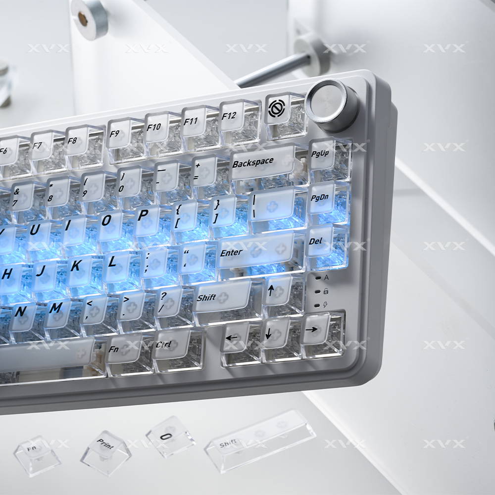XVX Crystal Transparent Keycap - Gaming Keyboard Ergo ulasan dan harga