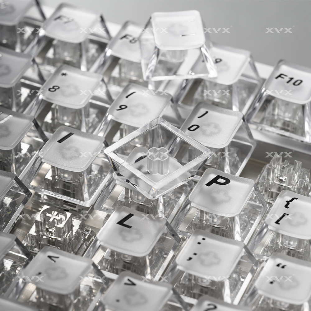 XVX Crystal Transparent Keycap - Gaming Keyboard Ergo ulasan dan harga