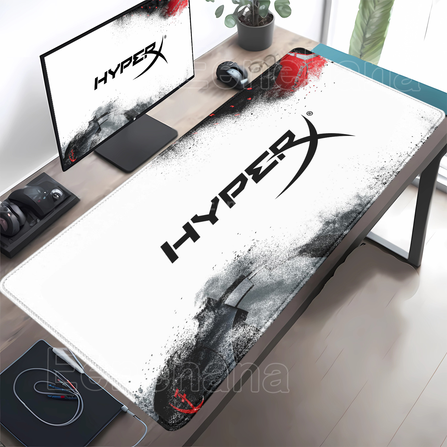 H-HyperX Mouse Pad Laptop Cool - Gaming Keyboard Hyperx ulasan dan harga