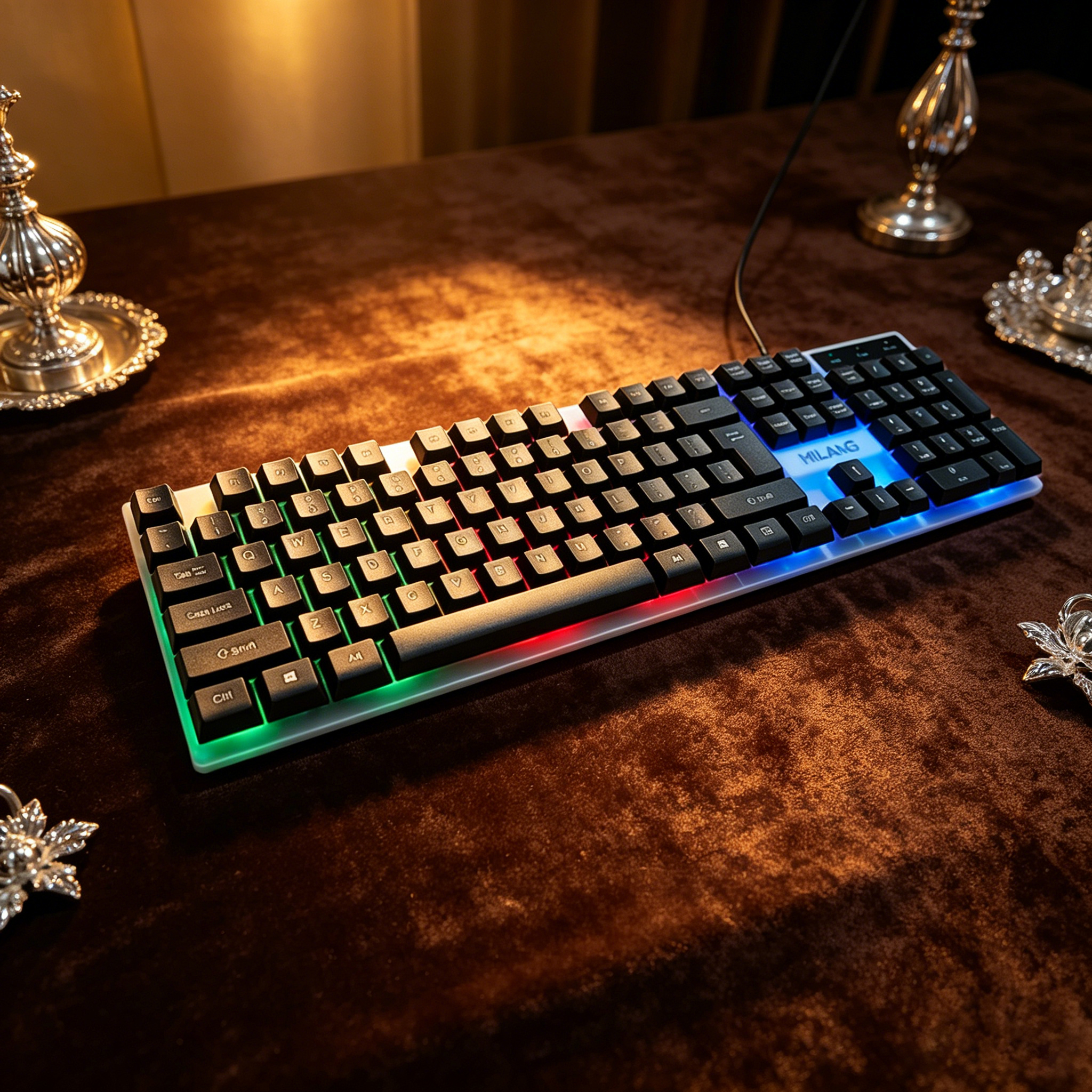 Wired RGB Backlit Keyboard Mou - Gaming Keyboard Mouse Set ulasan dan harga