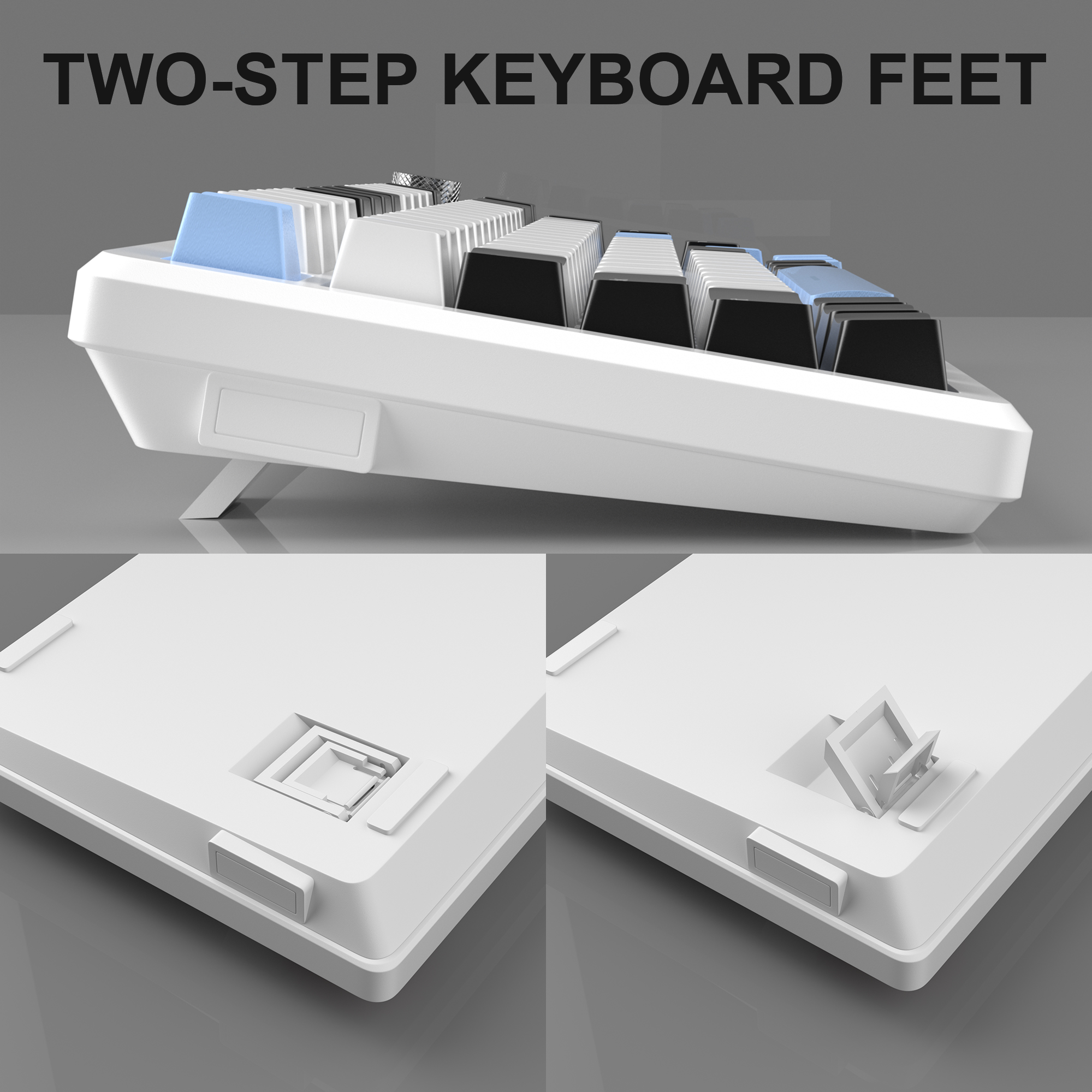 MageGee 75% Mechanical Gaming  - Gaming Keyboard Blue Switches ulasan dan harga