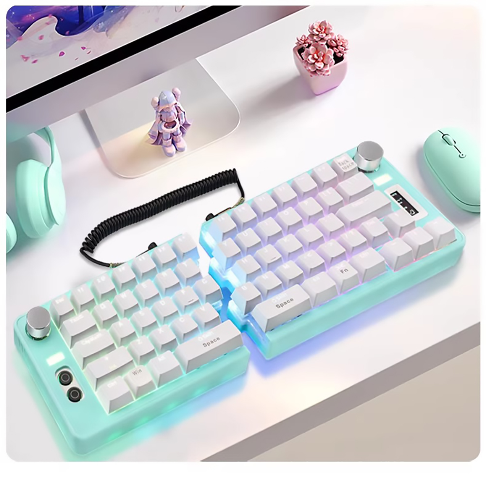 Programmable Ergonomic Split K - Keyboard Gaming Mac ulasan dan harga