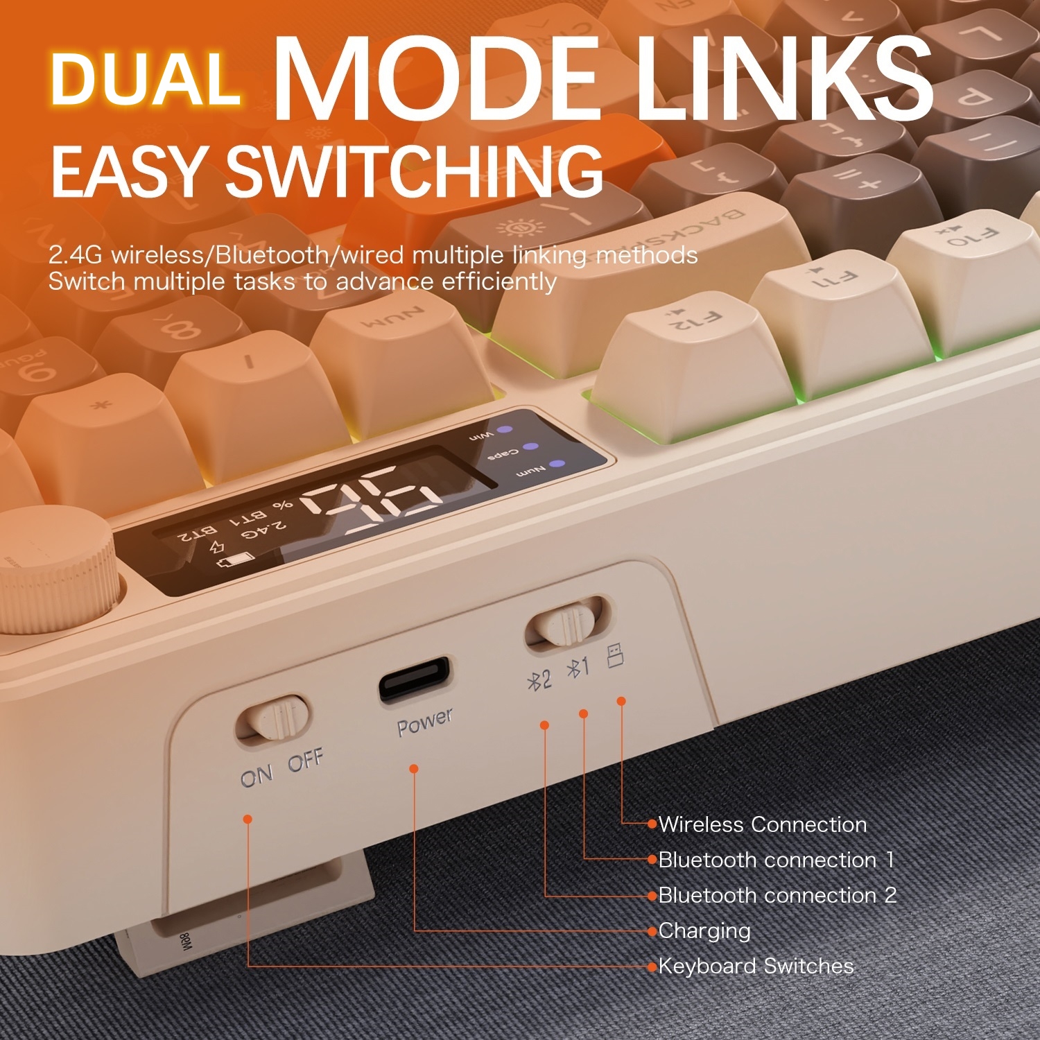 M96 FREEWOLF Multi-Device Gami - Keyboard Gaming Mac ulasan dan harga