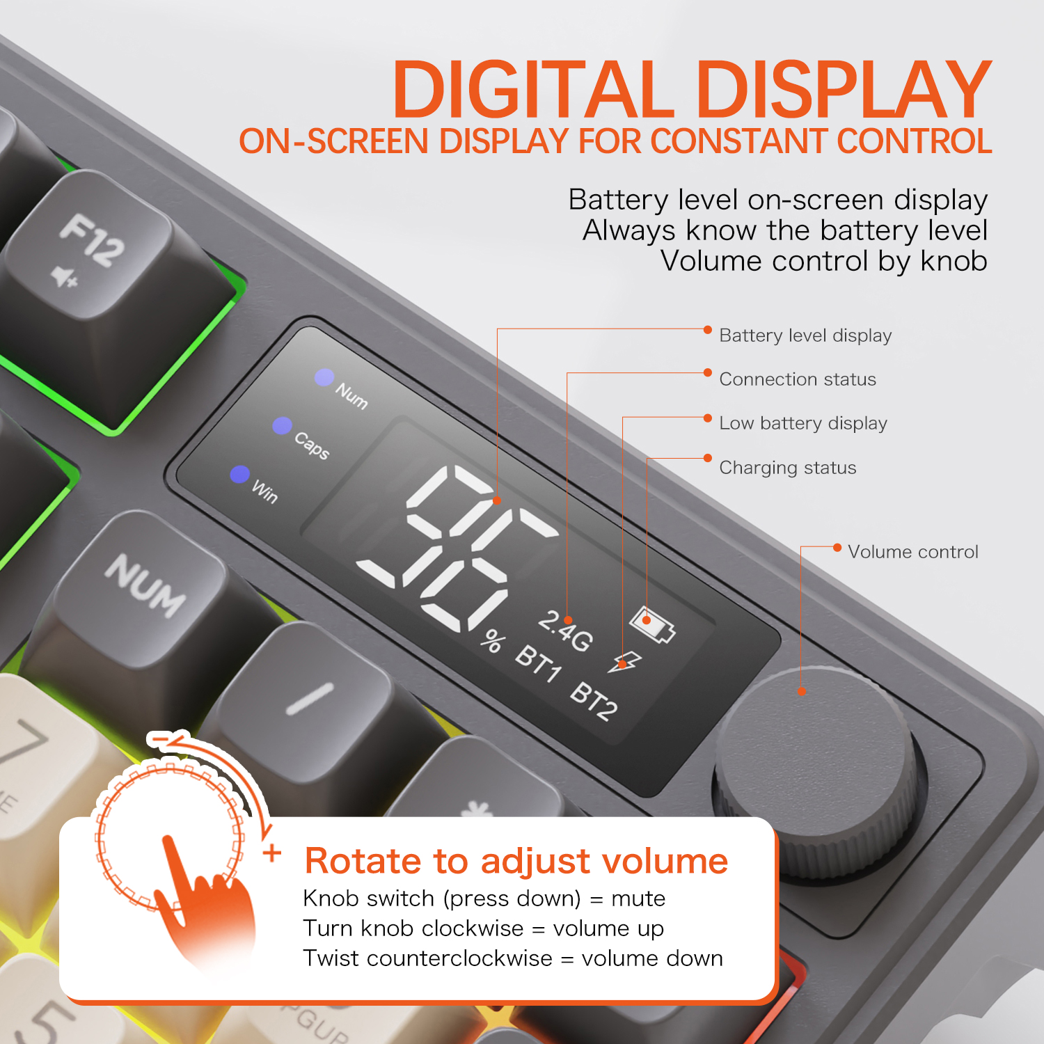 M96 FREEWOLF Multi-Device Gami - Keyboard Gaming Mac ulasan dan harga