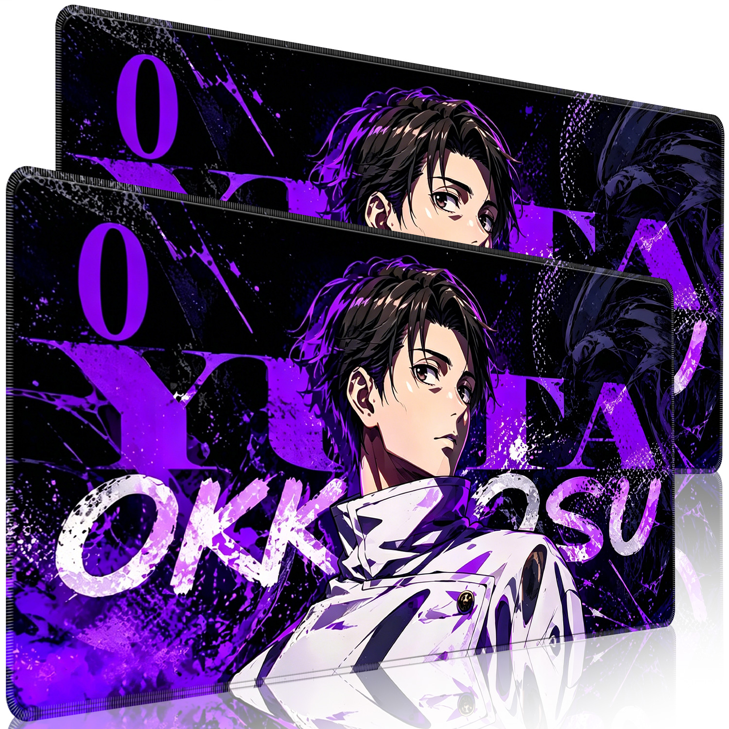 HD Anime Purple Mouse Pads Yut - Gaming Keyboard Theme ulasan dan harga