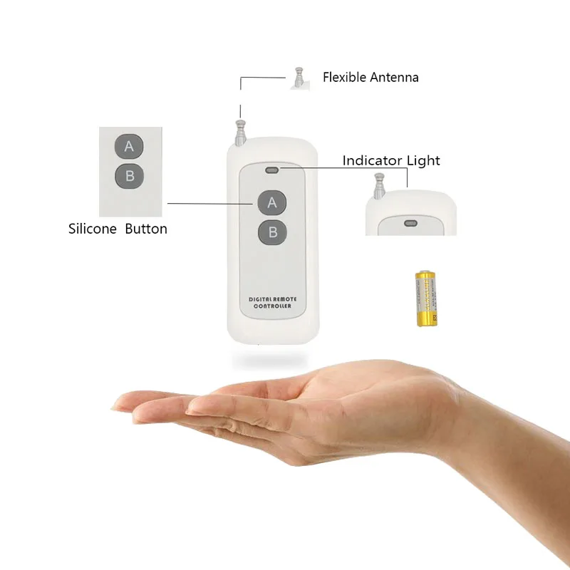 433MHz Universal Remote Contro - Switch Opener Tool ulasan dan harga