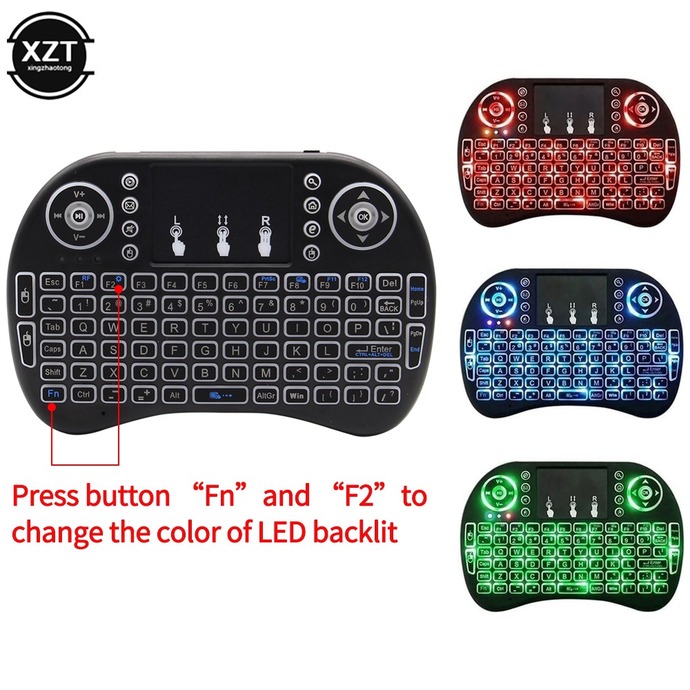 Backlit English Russian French - Gaming Keyboard Wireless ulasan dan harga