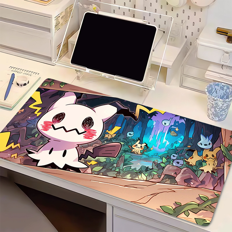 Natural Rubber Mouse Pad Pokem - Gaming Keyboard Theme ulasan dan harga