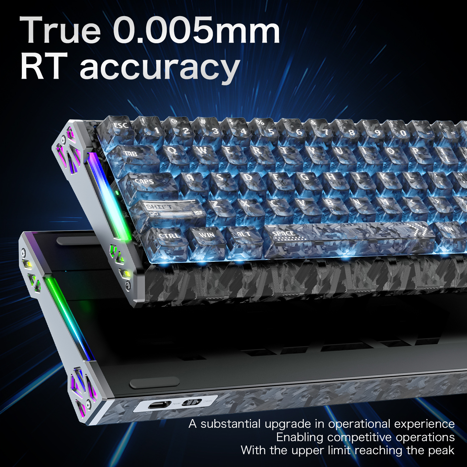 ATTACK SHARK R68 HE  magnetic  - Keyboard Gaming Mac ulasan dan harga