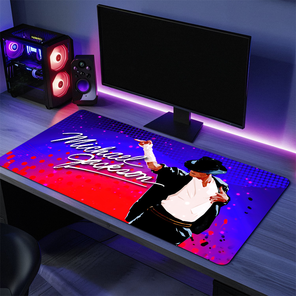 M-Michael J-Jackson Mouse Pad  - Gaming Keyboard Best ulasan dan harga