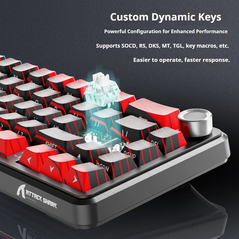 Attack Shark X65 PRO HE Magnet - Keyboard Gaming Mac ulasan dan harga
