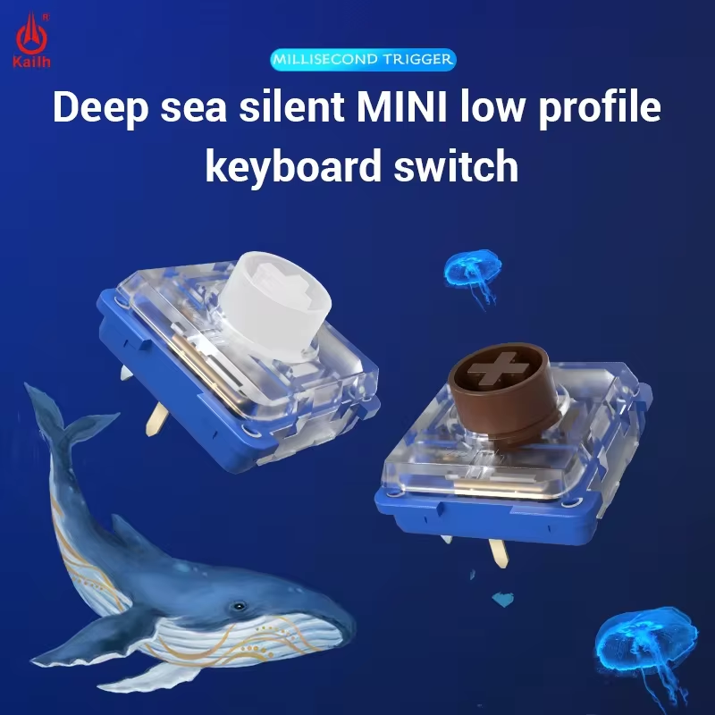 Kailh Deep Sea Silent Mini Hit - Gaming Keyboard Ergo ulasan dan harga