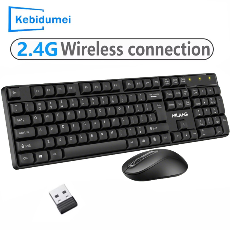 2.4G Wireless Keyboard Mouse S - Gaming Keyboard Mouse Wireless ulasan dan harga