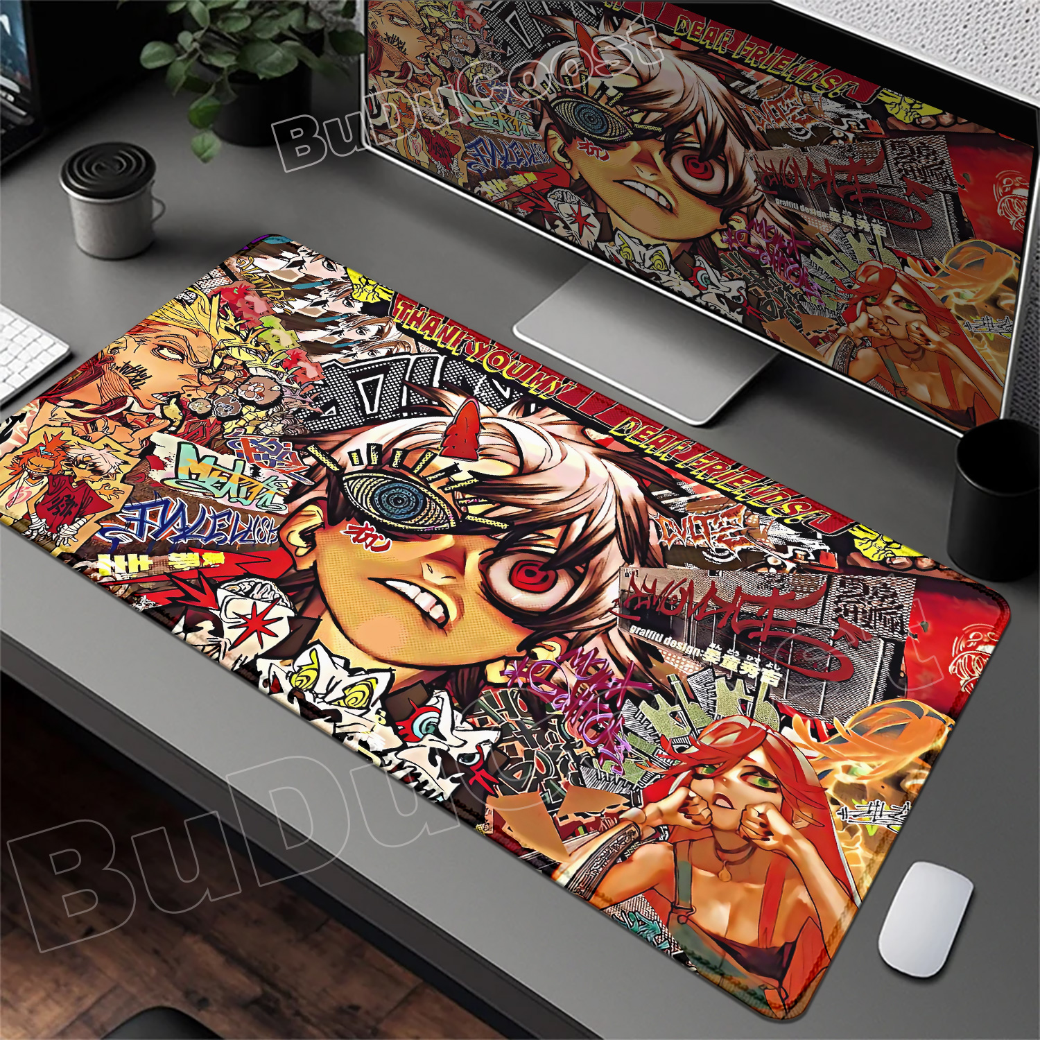 Cool Anime Gachiakuta Mouse Pa - Gaming Keyboard Higround ulasan dan harga
