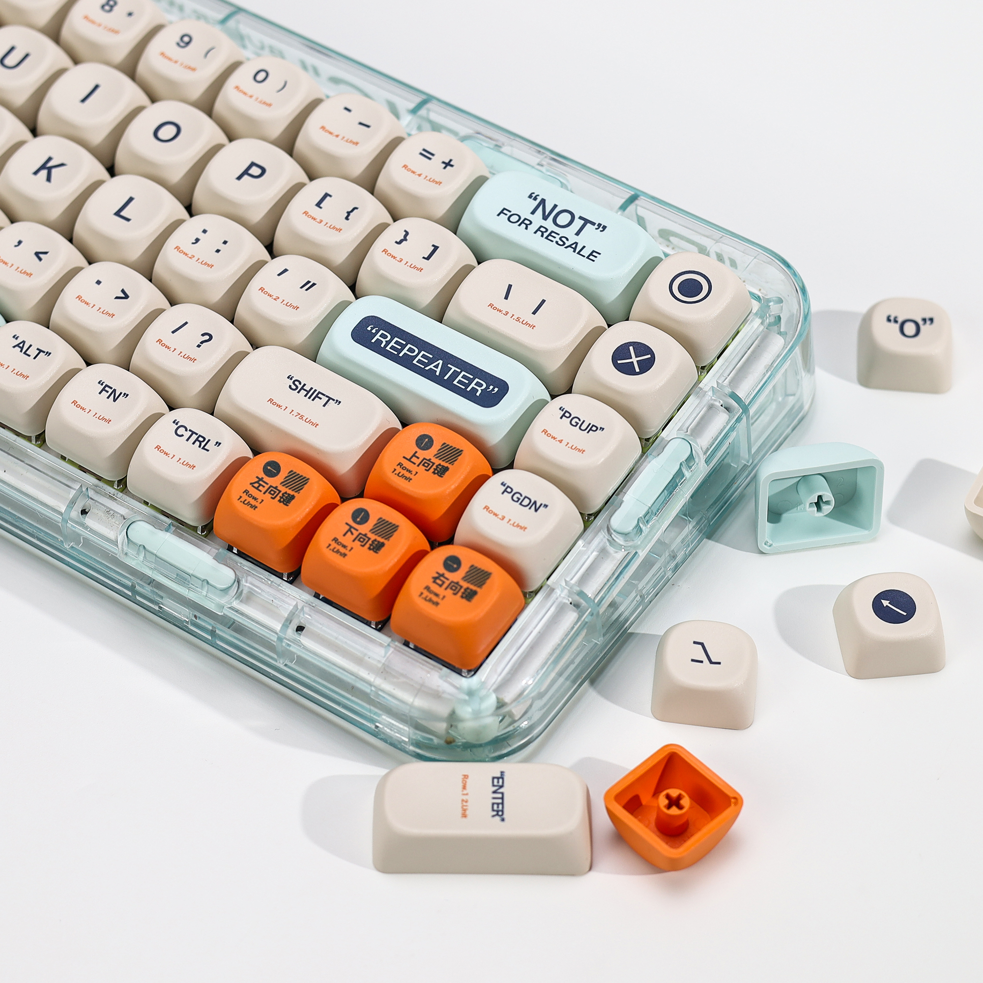 KBDiy KOA Profile Retro Plasti - Gaming Keyboard No Number Pad ulasan dan harga