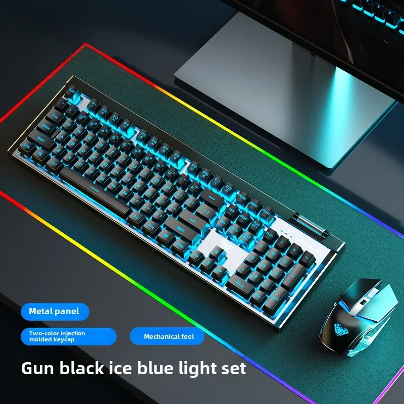 Accessories with 1600 DPI for  - Gaming Keyboard Mouse Set ulasan dan harga