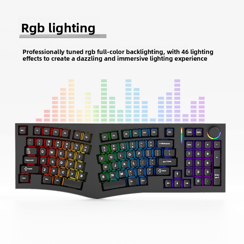 FEKER Alice98pro Mechanical Ke - Gaming Keyboard Blue Switches ulasan dan harga