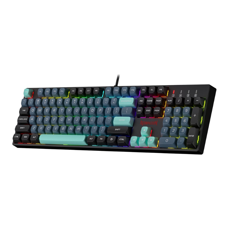 Redragon K582 SE Wired RGB 104 - Gaming Keyboard Blue Switches ulasan dan harga