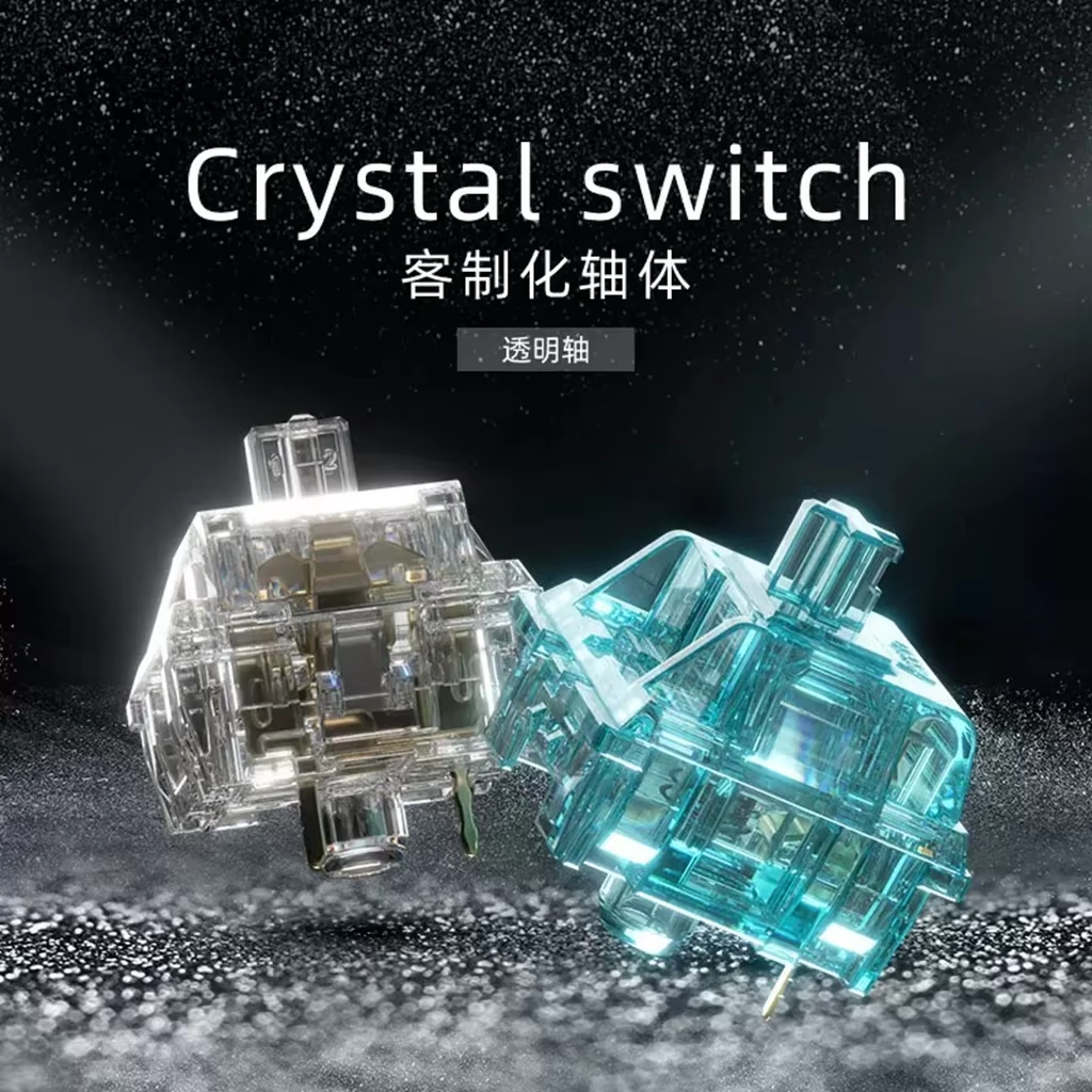 Akko Crystal V3 Switch Wine Re - Gaming Keyboard Blue Switches ulasan dan harga